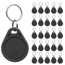 Hotel RFID Key FOB Re-Writable Multiple Times. 200 Pcs. Works in 13.56 MHz Frequency