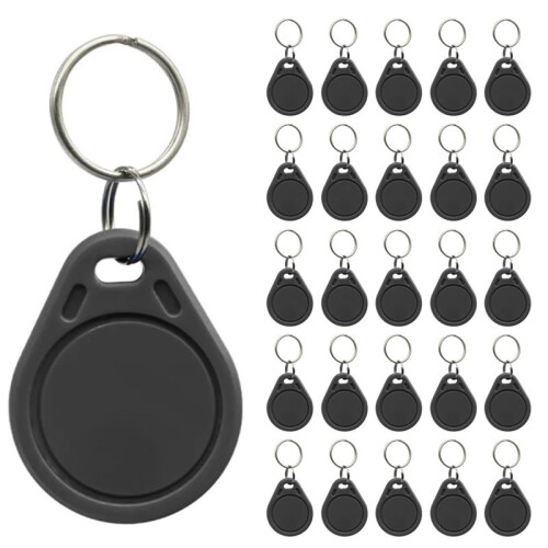 Hotel RFID Key FOB Re-Writable Multiple Times. 200 Pcs. Works in 13.56 MHz Frequency