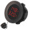Australischer Auto-Doppeldisplay Temperatur-Voltmeter Wasserdicht Einfaches Setup 15