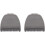 4 Pcs Hair Clipper Replacement Blade for Codos CP-6800 KP-3000 CP-5500 2