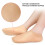 Silicone Socks A1, Size M, Color White, Aloe 7