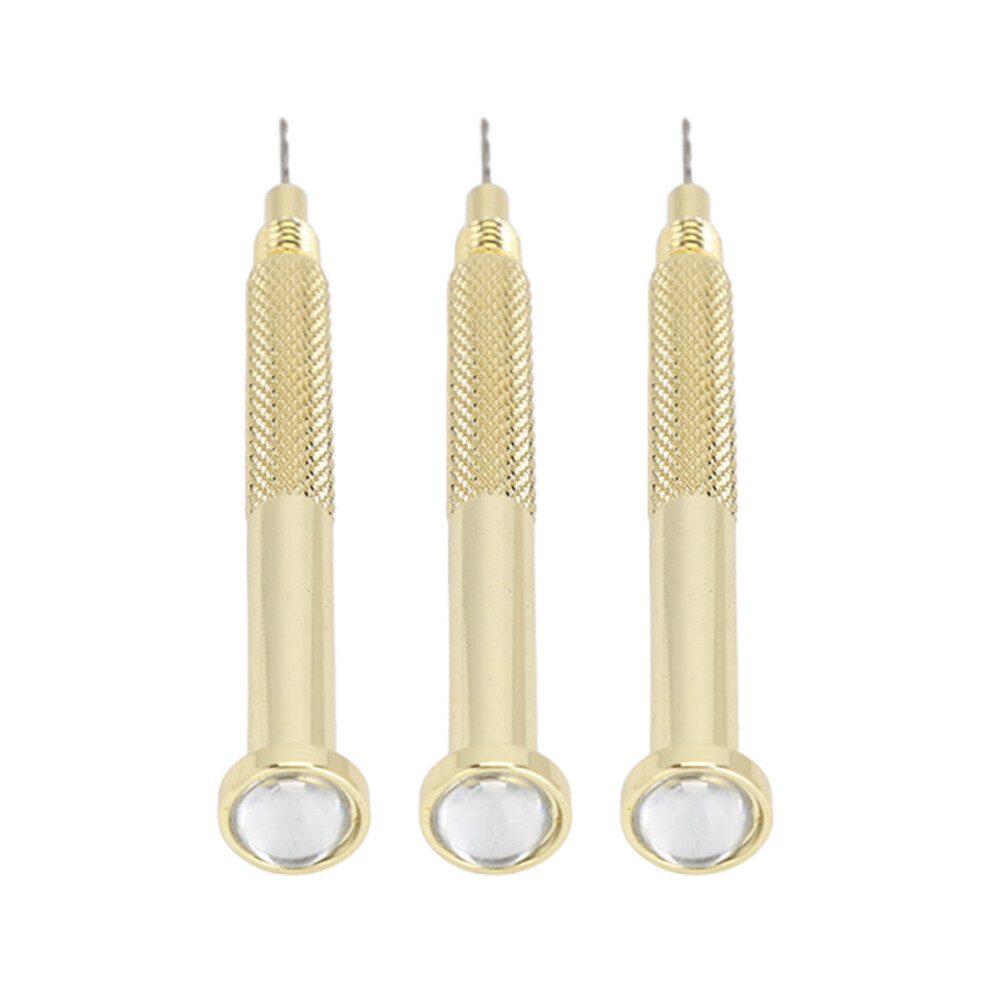 3pcs Alloy Nail Art Piercing Tool for Tips