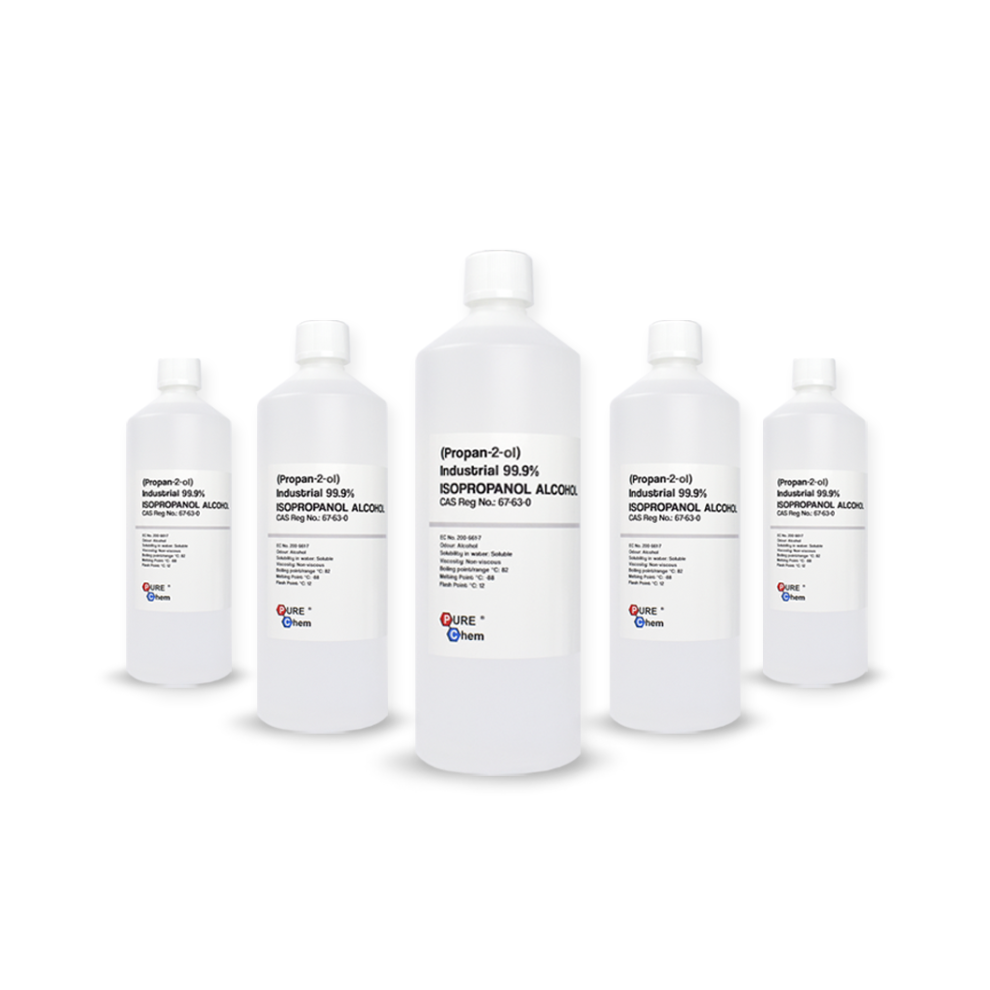 Pure Chem Isopropanol Ipa 99.99% Isopropyl 5 X 1L