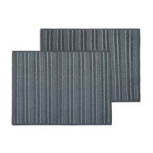 KitchenAid Set of 2 Drying Mats Charcoal Grey