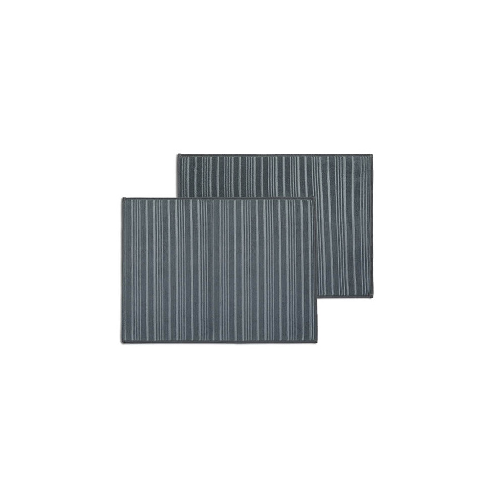 Kitchenaid Set Of 2 Drying Mats Charcoal Grey