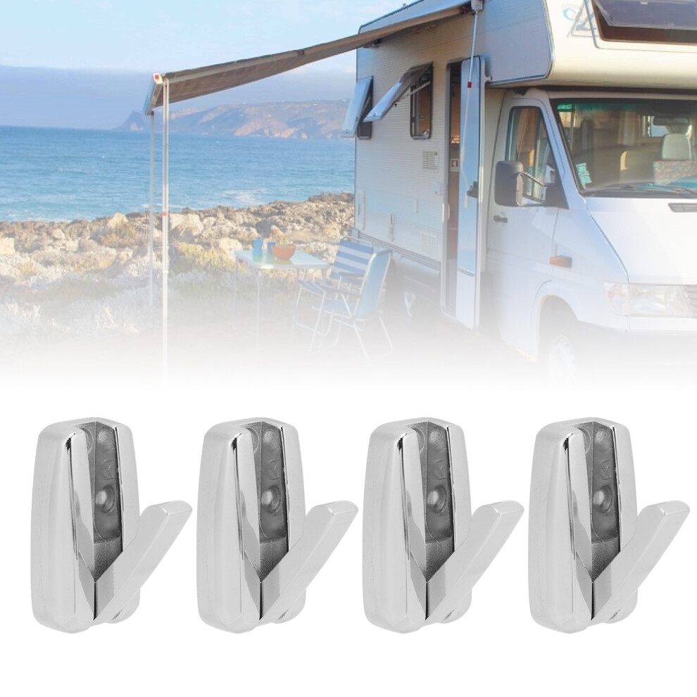 Wall Mount Zinc Alloy Hook 30Kg Load Foldable With Rebound For Rv & Yacht Use 5021388259885