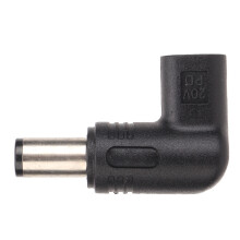100W USB-C auf DC-Adapter, 18,5–20V, 7,45,0mm, 90 Abknickung