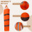 2 Peças 30 Polegadas Windsock Wind Direction Measurement Sock Bag com Cinto Reflexivo para Aeroporto Ao Ar Livre, Fazenda e Parque 3