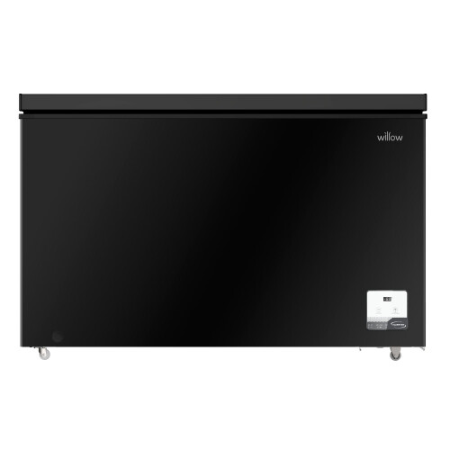 Willow Appliances Willow 380L Freestanding Black Chest Freezer