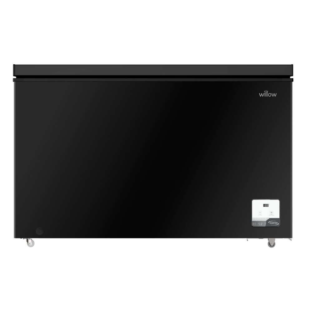 Willow Appliances Willow 380L Freestanding Chest Freezer Black