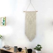 C-Wall Hanging Knitted Style Hand-Woven Macrame Home Decorations