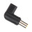 Type C Female to 7.9mm Adapter 100W PD ABS Black 10