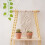 Macrame Wall Hanging Shelf Boho for Bedroom - Woven Rope Macrame Wall Art As Boho Bathroom Shelf Decor 2
