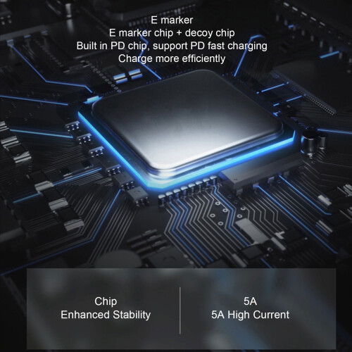 USB Type C to DC Adapter 7.4x5.0mm 100W PD Fast Charge 2