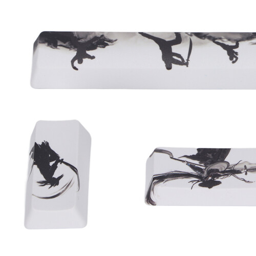 4Pcs Custom PBT Keycaps for Mechanical Keyboard – Space, ESC, Enter, Small Enter 1