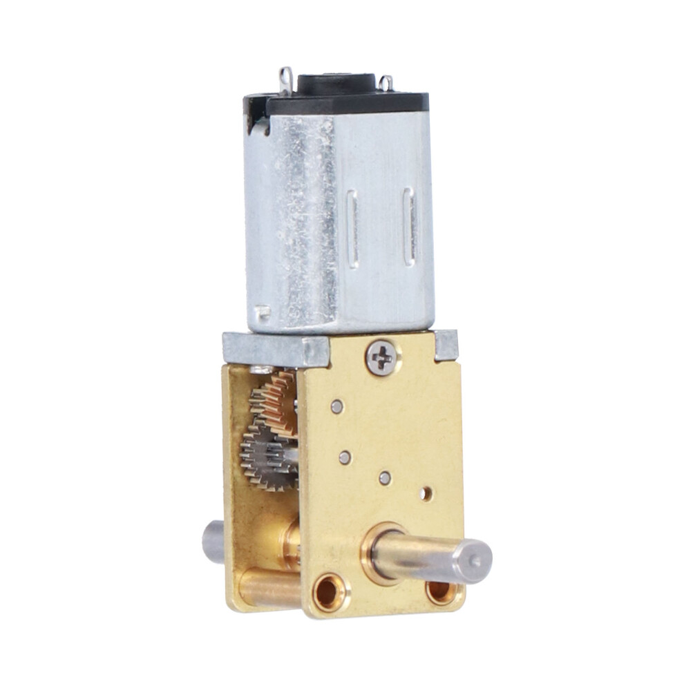 Mini Low Noise Metal Gear Dc Motor 27Rpm Worm Gear Diy Robots Jgyn20 Durable 7611388260936