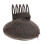 7Pcs Puffy Head Cushion OneSize Brown Nylon/Sponge 7