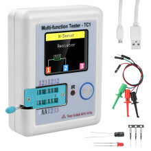 -TC Multimeter Transistor Tester Diode Triode Condensator Weerstand Test Meter MOSFET NPN PNP Triac MOS