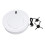 White 18650 Robot Vacuum 1200mAh, 22x22x5 cm 3