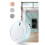 White 18650 Robot Vacuum 1200mAh, 22x22x5 cm 6