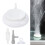 Plastic Fish Tank Bubble Disc Kit 5cm Nano High Dissolved Oxygen Diffuser 14
