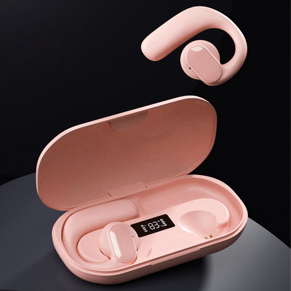 Open Ear Bluetooth Earbuds Wg 09 48H Playtime, Noise Reduction Pink 5021388540921