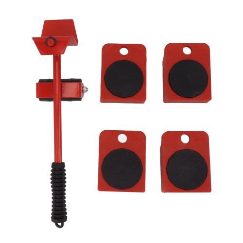 Schwerlast-Möbeltransporter-Set mit Eisenheber & Universalrädern 2