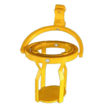 Car Gyro Cup Holder Spill-Proof Self-Leveling Cup Holder Rotatable Universal Beverage Holder for Coffee and Cans Yellow