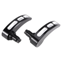 Motorcycle Saddlebag Lever Lid Lifter for Touring Road King Electra Street Glide CVO FLHR FLHT 14-2022,A