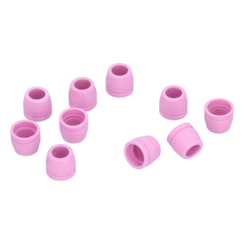 10PCS AG‑60F Plasma Cutter Shield Cups Ceramic Nozzles Durable Non Touch