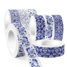 12 Rolek Taśmy Washi Syreny do Scrapbookingu, Taśma Maskująca, Cinta Adhesiva Decorativa, Dekoracja Pamiętnika Kawaii