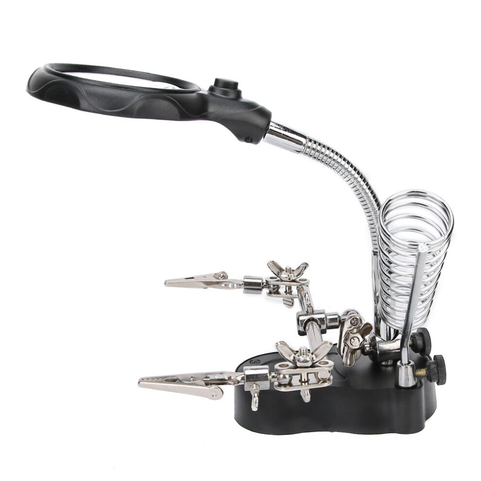 High-Precision Magnifier Soldering Station With Led Light And Repair Tool 7631392294666