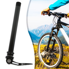 MEIJUN 100 mm Schwarzer Aluminium-Fahrrad-Durchachse Schnellspanner, 230 mm