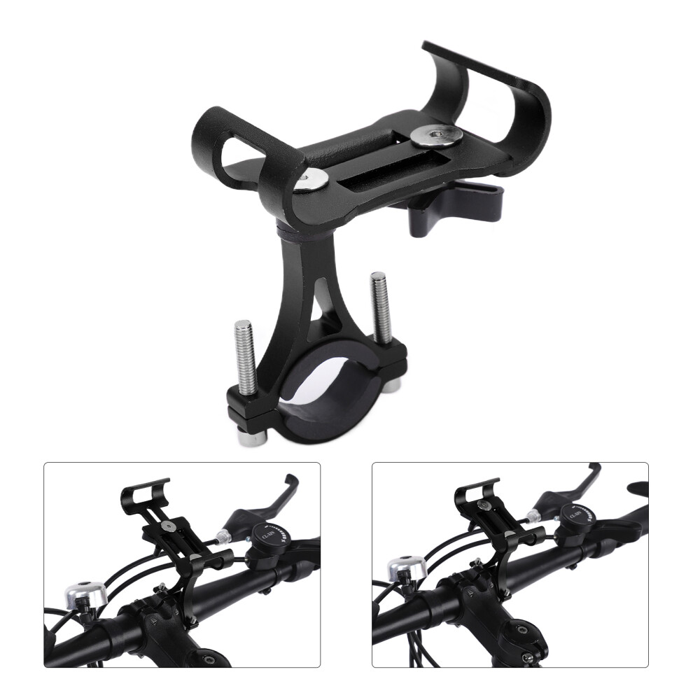 360 Rotatable Aluminum Bicycle Phone Holder For 3.5-6.5 Inch Smartphones 3541388263306