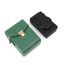 Retro Camera Bag for G7X3 G7X2 SX740 Protective Cover for RX100M7/6/5/4 CDD ZV1 GR3/3X G9X LX10 Case C