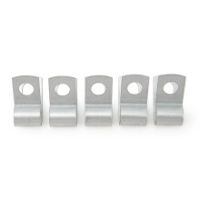 Metallischer Kraftstoffleitungsklammer-Set, 20 Stück, 1/4 Zoll, universell passend, fest fixieren für LKWs & Autos