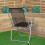 Samuel Alexander 6 x Foldable Garden Chairs Fixed position garden chairs with grey frame and black fabric 9