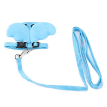 Pet Bird Walking Harness & Leash for Ducks Geese Chickens Adjustable Blue S