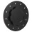 SLFCC 01 Fuel Cap 3.0 in Black 12-Bolt Billet 1