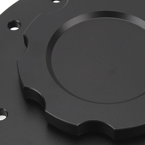 Fuel Cell Cap SLFCC 01, 12 Bolt, 3" Diameter, Black, Universal 2
