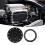 SLFCC 01 Fuel Cap 3.0 in Black 12-Bolt Billet 13