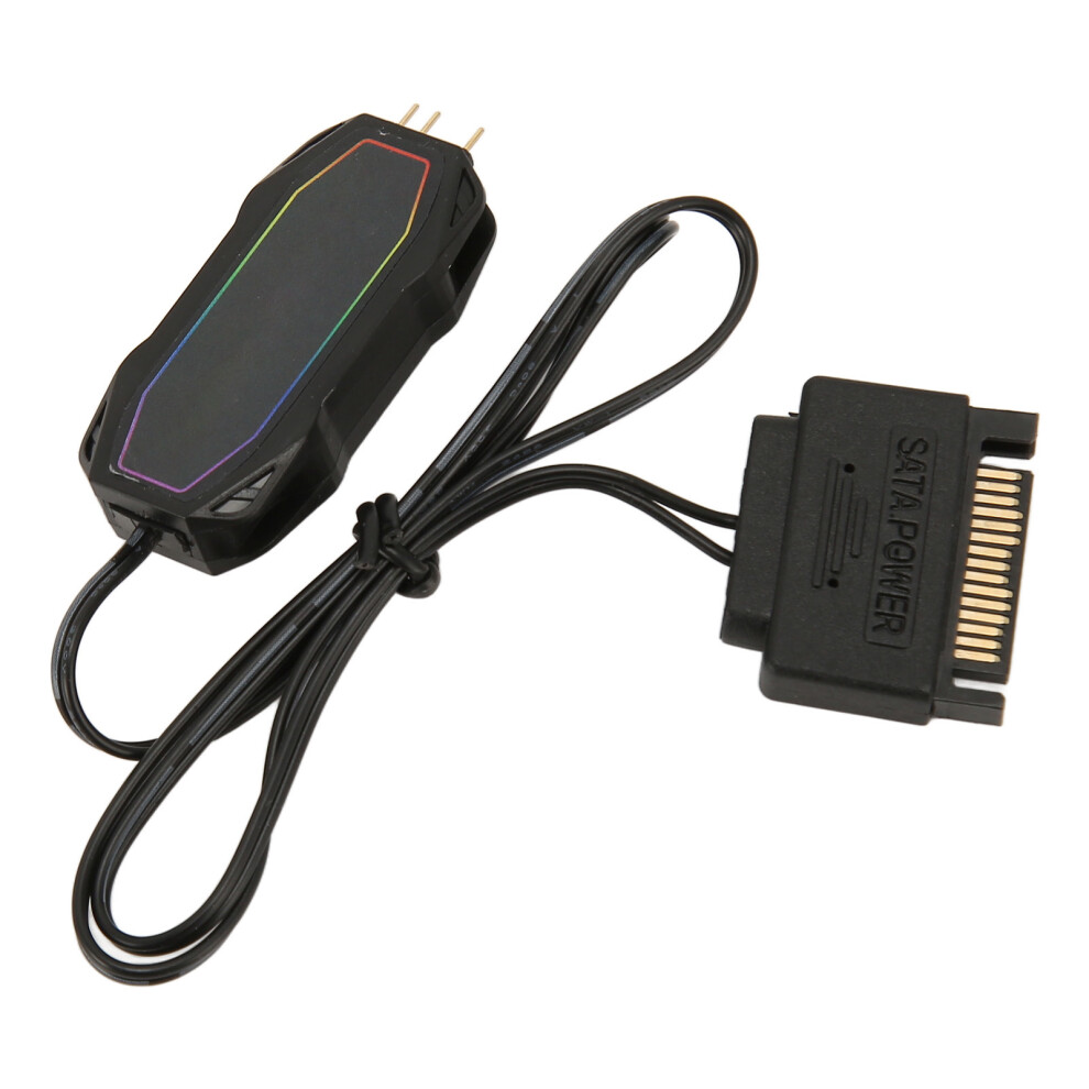 Argb Fan Controller 5V 3Pin Sata Power Light 7340572595898