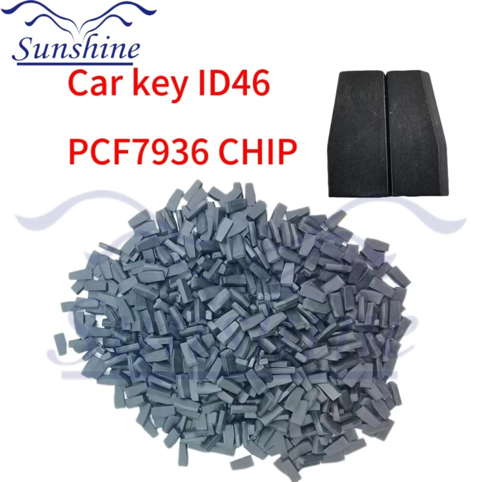 Sunshine 1/10/50/100/300/600Pcs Id46 Pcf7936aa Auto Car Key Transponder Chip For Hyundai Peugeot Citroen Pcf7936 Pcf 7936 Chip 6935161703771