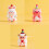 Pig Cartoon Figurine - Soft Plastic Ornament 1