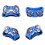 Blue Plastic Foot Tambourine Percussion for Guitar 4