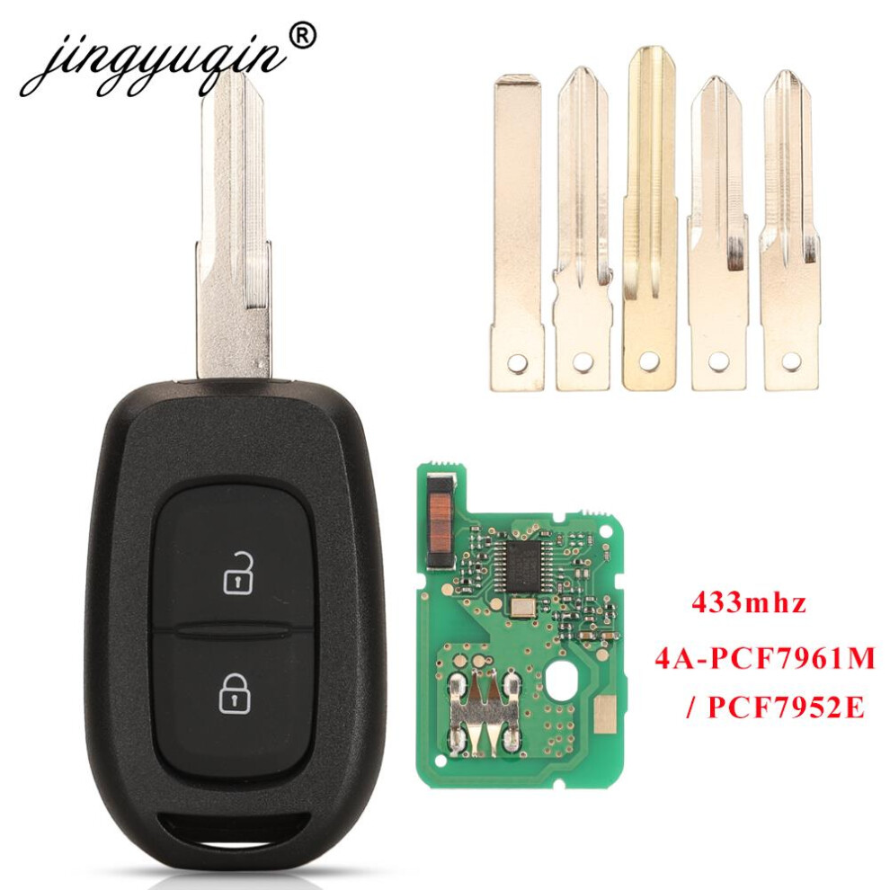 Remote Car Key 433Mhz Pcf7961m 4A For Renault Sandero Dacia Logan Lodgy Dokker Duster Trafic Clio4 Master3 Vauxhall Vivaro 6935161699043
