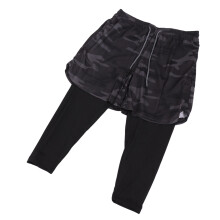 Men's Camouflage Gray Sports Shorts - XL, 18.5in