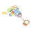 Zebra-Colored Plush Stroller Rattle Toy, Soother 15