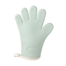 Thickened Silicone Anti-Scald OvenGlove Mint Green