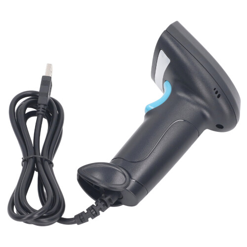 High Accuracy USB 1D Barcode Scanner with Red LED, Fast 200/sec
